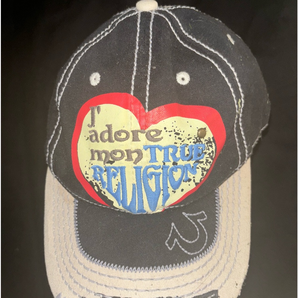 True Religion Heart Graphic Cap
